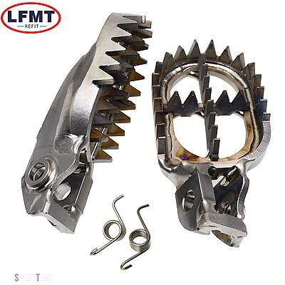 互換品 KTM 85SX モトクロスチタン合金フットレストペグフットレストフットペグ SX SX-F XC-F EXC EXCF XC 125 150 250 2016-2023