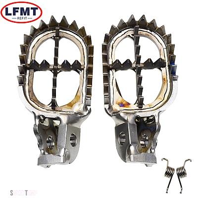 互換品 KTM 85SX モトクロスチタン合金フットレストペグフットレストフットペグ SX SX-F XC-F EXC EXCF XC 125 150 250 2016-2023