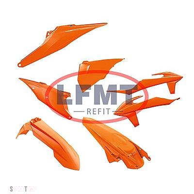 互換品 KTM バイク 2023 フルプラスチックキット ボディフェアリングカバー 燃料タンク フェンダー マッドガード サイドパネル プレートガード XC XCF S_10