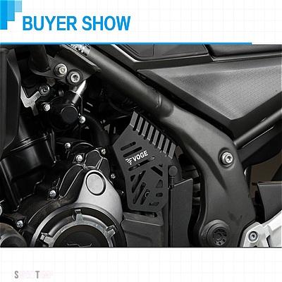 互換品 カバー バイクエンジンカバークラッチカバーセットアクセサリー 500DS 500ACX 525ACX DS500X 500DSX VOGE VALICO_7
