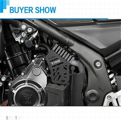 互換品 カバー バイクエンジンカバークラッチカバーセットアクセサリー 500DS 500ACX 525ACX DS500X 500DSX VOGE VALICO_8