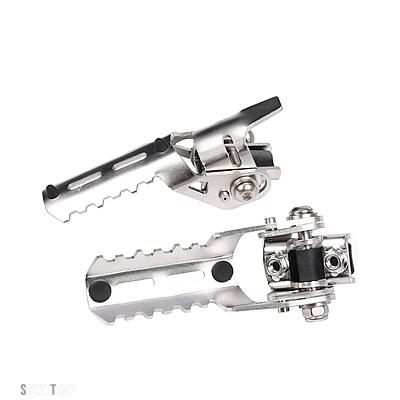 互換品 BMW バイク ハイウェイ折りたたみフットレスト クランプ フロントフットペグ R1250GS R 1250 GS LC 2013 - 2023 2022 R1200GS LC 2013- 2021
