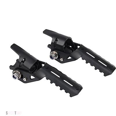 互換品 BMW バイク ハイウェイ折りたたみフットレスト クランプ フロントフットペグ R1250GS R 1250 GS LC 2013 - 2023 2022 R1200GS LC 2013- 2021