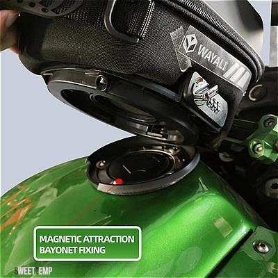 互換品 トライアンフ タイガー 1050 スポーツタンクバッグタンクロックキャリアレーシングバッグ収納バッグタッチポケット付き 2007 - 2012 2010 2013 -_5