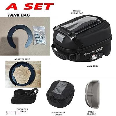 互換品 トライアンフ タイガー 1050 スポーツタンクバッグタンクロックキャリアレーシングバッグ収納バッグタッチポケット付き 2007 - 2012 2010 2013 -_6