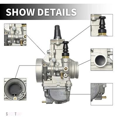 互換品 パーツそ他 ATV 2 ストローク TM24 24 MM 11.7 44 MMキャブレター燃料供給タンクバイクレーシング