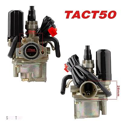 HONDA タクト50 AF24 キャブレター ホンダ 互換品 50 50CC DIO AF24 2 17MM ホンダ タクト ストローク バイク
