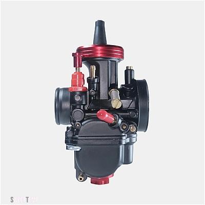 互換品 CNC PWK 24 26 28 30 32 34 SU ZU KI 2T 4T 部品 ホンダ バイクキャブレター汎用 エンジンスクーターモトクロス MMブラックペイント_10