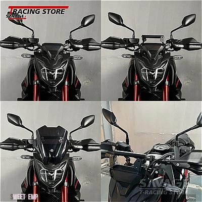 互換品 ホンダ 2024 CB750 ホーネット 750 フロントガラス フロントガラス スクリーン 携帯電話 GPS 衛星ナビ ナビゲーション取り付け延長ブラケット付_2