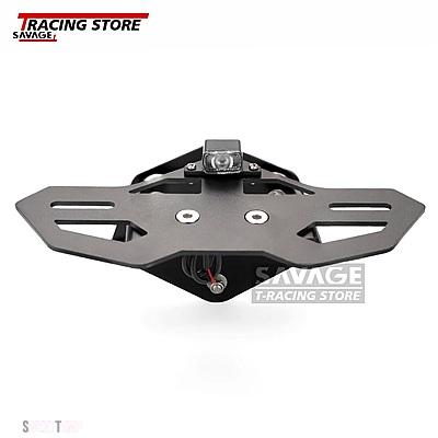 互換品 BMW 2024 1000RR ライセンス プレート ホルダー フレーム M1000RR S1000RR S1000R バイク アクセサリー リア フェンダー エリミネーター キット_4