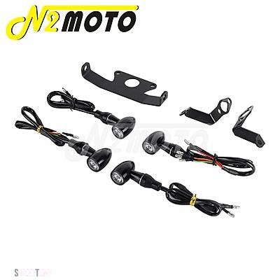 互換品 ハーレー 1 ペアバイクフロント LED ウインカーランニングライト スポーツスター S 1250 RH1250S 2021-24 ブレットリアウインカーブレーキランプ_6