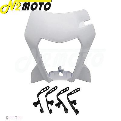 互換品 KTM LED 125 150 500 SX XC SX-F XC-W EXC 530 ヘッドライト ヘッドランプ マスク カバー モトクロス エンデューロ 間_15