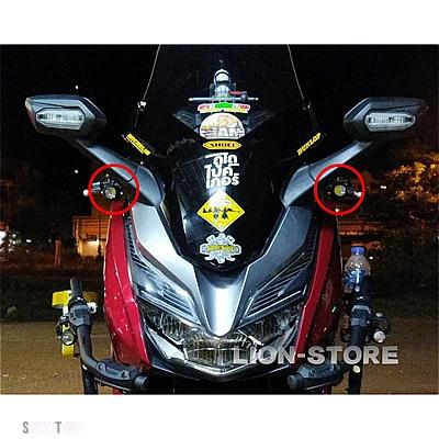 互換品 ホンダ スポットライト フォグ ランプ ブラケット フォルツァ 350 NSS350 フォルツァ 300 NSS300 バイク アクセサリー 2018-21 補助