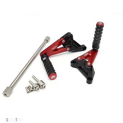 互換品 ホンダ MONKEY125 モンキー 125 2018-24 バイクアクセサリー フットペダル 合金_10