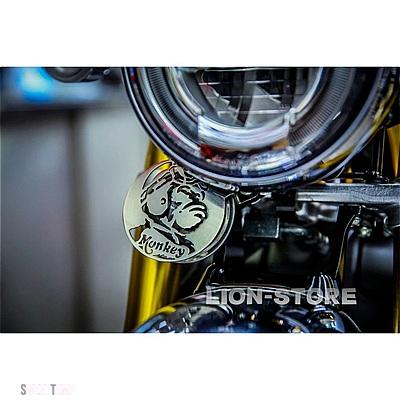 互換品 ホンダ モンキー 125 MONKEY125 2018-22 バイクアクセサリー ホーンカバー 装飾カバー_2