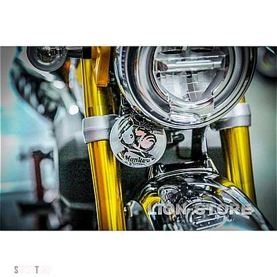 互換品 ホンダ モンキー 125 MONKEY125 2018-22 バイクアクセサリー ホーンカバー 装飾カバー_5