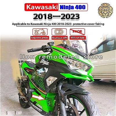 互換品 400 2018-22 バイクロアフレームサイドカバーカバーフェア 