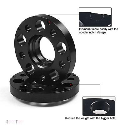 互換品 BMW 20MM 66.6MM 5X112MM ハブセントリックボアホイールスペーサー M14X1.25 テーパーボルト X5 G05 X7 G07 2018+ / ミニ ボールボルト付き