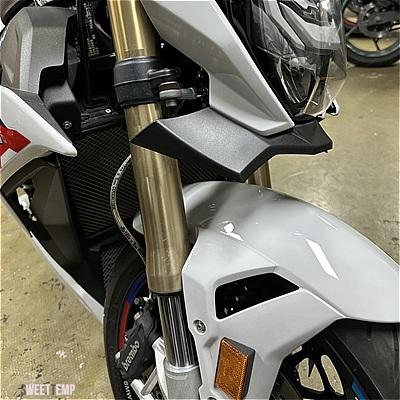 互換品 BMW S1000R バイク ダウンフォース ネイキッド フロント スポイラー ALERONES ダウンフォース フロント ネイキッド M1000R 2021-24_10