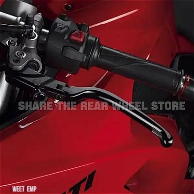 互換品 DIAVEL XDIAVEL S 2011-2020 CNC ドゥカティ カーボン バイクアクセサリー アジャストベール 折りたたみ式ブレーキ クラッチ レバー_3