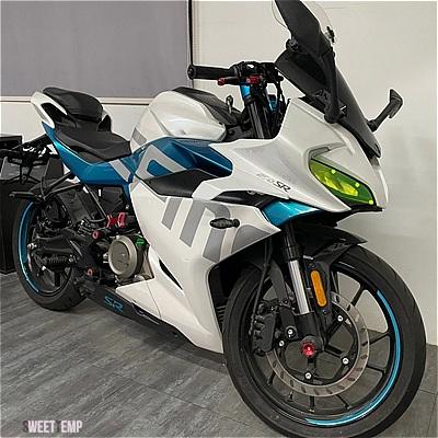 互換品 CFMOTO CF250SR CF 250SR 300SR バイクパーツ フェアリング サイドダウンフォース ネイキッドスポイラー 固定ウイングレット ウィング_4