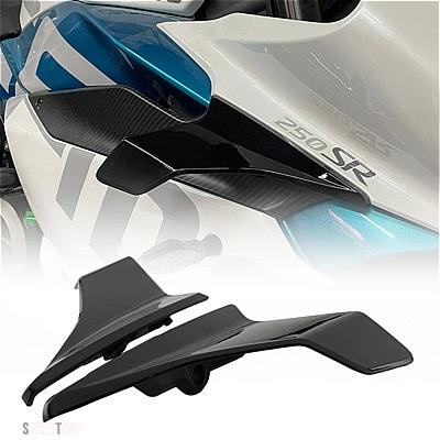 互換品 CFMOTO CF250SR CF 250SR 300SR バイクパーツ フェアリング サイドダウンフォース ネイキッドスポイラー 固定ウイングレット ウィング_5