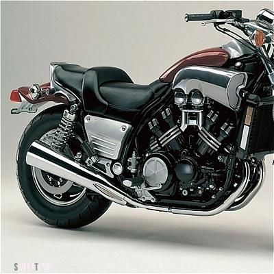 互換品 ヤマハ 適合VMAX 1200 1985-2007 フレーム穴装飾カバーフレーム