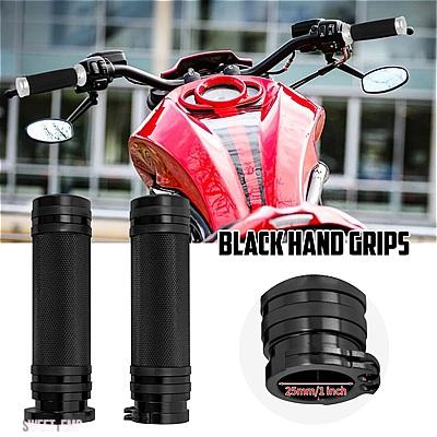 互換品 ハーレー バイク 25MM 1インチ ハンドグリップ 汎用 ブラック ハンドルバー ハンドルバー ツーリング 96-07 スポーツスター XL XR ダイナ ソフテ_4
