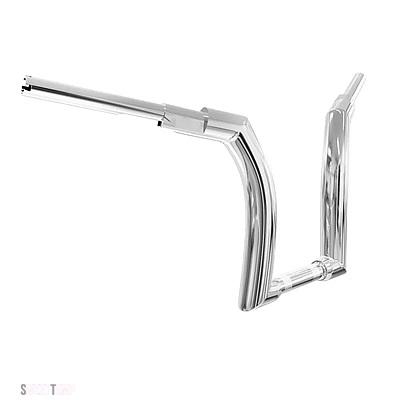 互換品 XL FLHT FLH クランプZ ツーリング ハーレー バイク 12インチ 14インチ 16インチ ハンドルバー 1.25インチ ドラッグハンドルバー_15