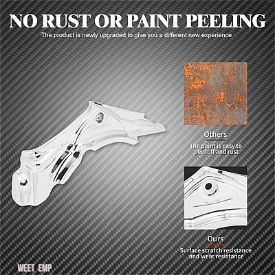 互換品 ハーレー バイクシリンダーベースサイドカバーフェアリングカバー ツーリングロードキング FLHR エレクトラストリートグライド FLTRX FHLX 2007-_4