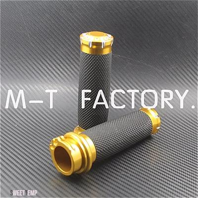 互換品 ハーレー バイクグリップ 1.25インチ ラバーハンドルグリップ ハンドルバーグリップ スポーツスター 883 1200 クルーザー ツーリング ダイナ ソ