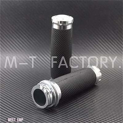 互換品 ハーレー バイクグリップ 1.25インチ ラバーハンドルグリップ ハンドルバーグリップ スポーツスター 883 1200 クルーザー ツーリング ダイナ ソ