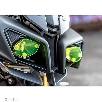 互換品 ヘッドライトガードヘッドライトレンズカバープロテクター ヤマハ YZF-R1 YZFR1 2015-2018 YZF-R6 YZFR6 2017-2018 R6 MT-10 MT10_8
