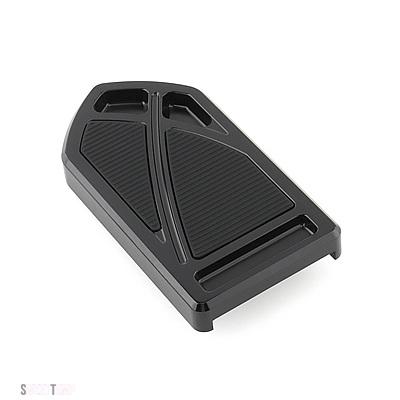 互換品 ハーレー ファントムフロアボード フットペグ ブラックシフトレバー FL ソフテイル ツーリングロード キングトライクモデル シフターペグ