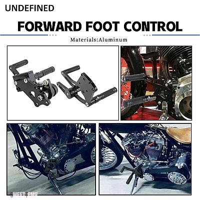 互換品 ハーレー バイク ビレット アルミ フォワード コントロール キット フットペグ レスト ソフテイル ストリート ボブ ローライダー FXLR FXBB 2000