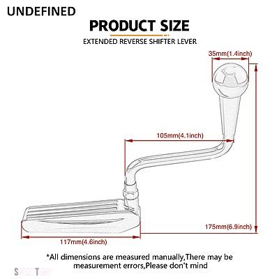 互換品 BMW R18 2021- MV R18 トランスコンチネンタル バガー エクステンデッド リバース ギア レバー バイク アクセサリー