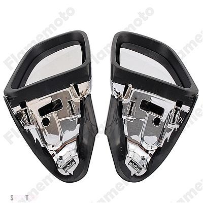 互換品 BMW バイク バックミラー 右左サイドミラー フェアリングマウントミラー 手動調整可能 K1200 K1200LT K1200M 1999-2008_5