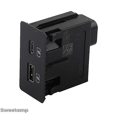 互換品 2023-2024用 三菱 8638A491 8638A317 車用USB AUXポート