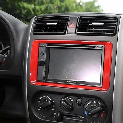 ブランド登録なし - 取り替えっこ品 ABS 室内装飾ステッカー 車用 2011-17用 スズキ 1枚 GPS ナビゲーション 飾りつけひな型 ジムニー