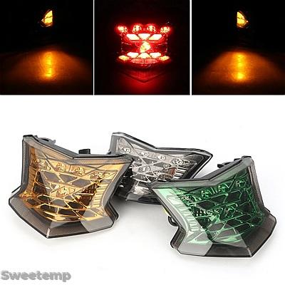 互換品 カワサキ バイク用一体型LEDリアテールライト テールライト ウィンカー ブレーキランプ Z650 Z900 ABS 2017-2023用_4