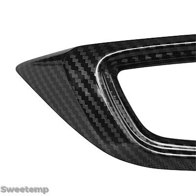 ブランド登録なし - 取り替えっこ品 鉄道車両ステッカー ミドルエアベントアウトレットカバー かざり付ける刈り込み 左手持ち部分用用 ホンダ 2017-20 1枚 炭素 CR-V CRV