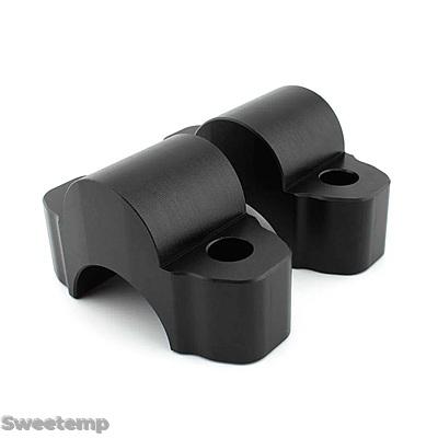 互換品 ヤマハ バイクハンドルバーリフトマウントクランプ CNC TENERE700 XT700Z XTZ700 1994-2019 ブラック_3
