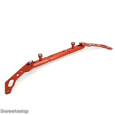 互換品 汎用バイクハンドルバーバランスクロスバーレバー7/8インチ強化調整CNCアルミ_10