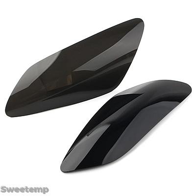 互換品 ヤマハ 2000-2001 バイクヘッドライトランプレンズカバー バイクヘッドランププロテクターシールド 2個_3