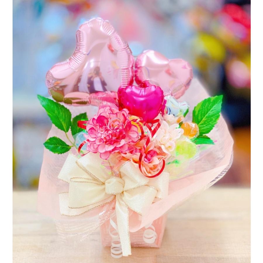 キャンディブーケ バルーンギフト 誕生日 お祝いに : SweetFlower