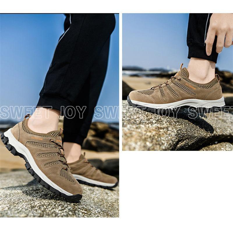 新作 トレッキングシューズ 登山靴 防水 スニーカー メンズ