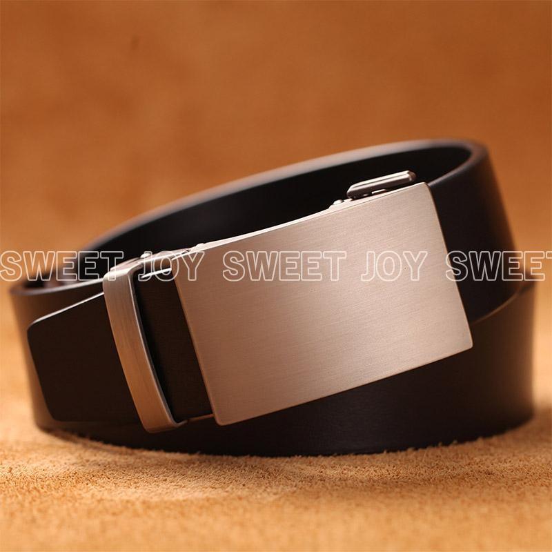 ベルト メンズ 穴なし 紳士 オートロック 本革 無段階 レザー ビジネス スーツ ゴルフ 長め 自動 プレゼント 30代40代50代 ギフト