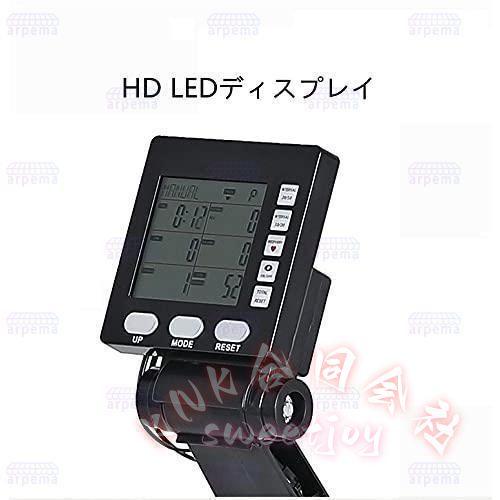 ローイングマシン 風抵抗 折り畳み フィットネス KNK(株) 家庭用 商用 ジム スタジオ スマート抵抗調節 低騒音 運動データ 調整 トレーニング_5