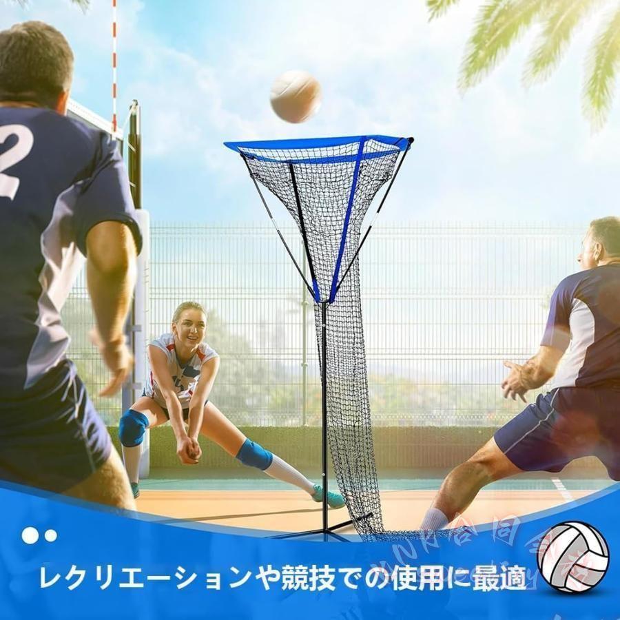 バレーボールネット 練習ネット 高さ230〜350cm調節 KNK(株) 屋内 屋外 バレーボール練習器具 設置簡単 部活 トレーニング_4