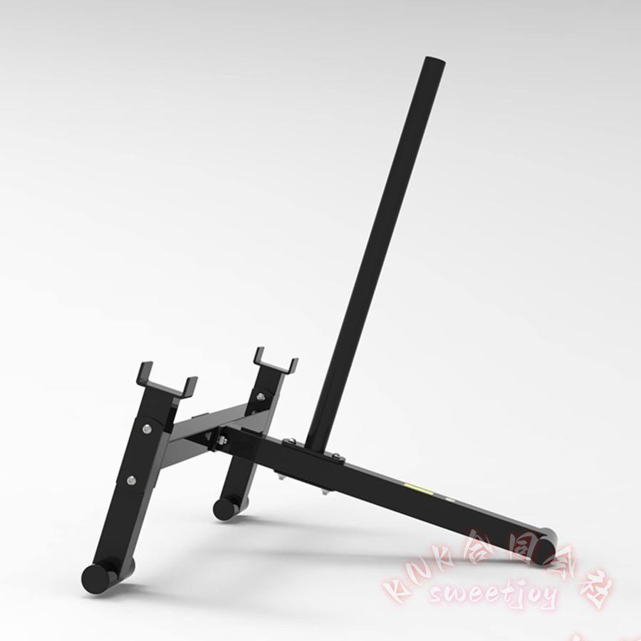デッドリフトジャック ダブルサポート 筋トレ補助 KNK(株) ボディビル アスリート向け クロストレーニング バーベル上げ下げ 安全サポートの画像
